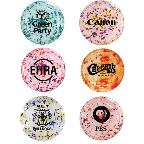 TA45930 9" Confetti Flying Saucer With Custom Imprint